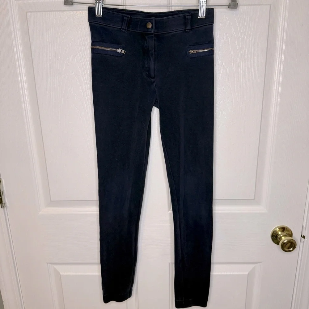 Crewcuts Dark Navy Blue Girls Skinny Pants Size 14 GUC
